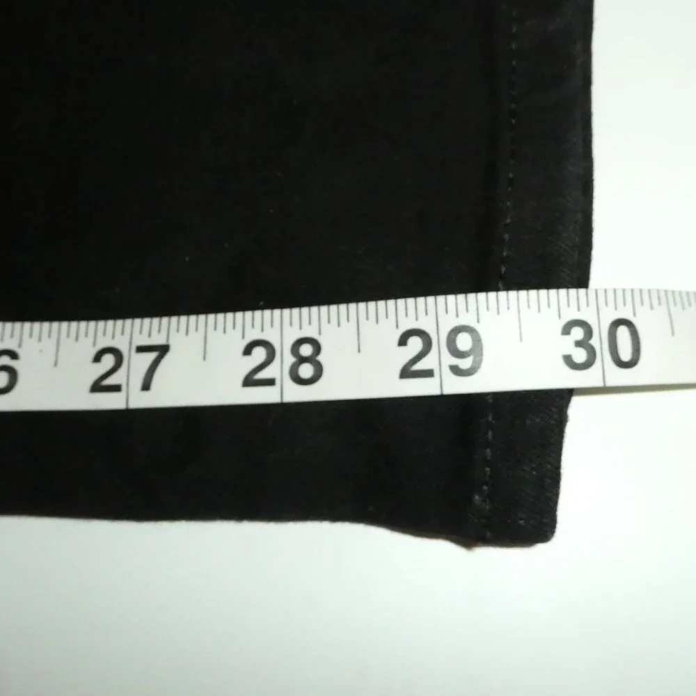 Old Navy Mid Rise Kicker Boot Cut - Black Jack - Picture 10 of 12